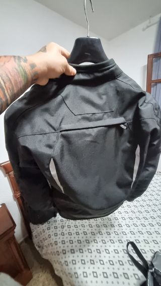 Chaqueta de moto Rainers negra
