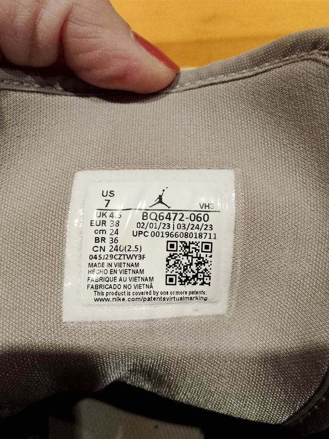 Scarpe Jordan Air ragazzo taglia 38