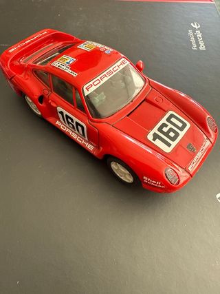 Porsche 959 Scalextric Rojo