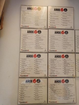 CDs Colección Años 60 Cambio16