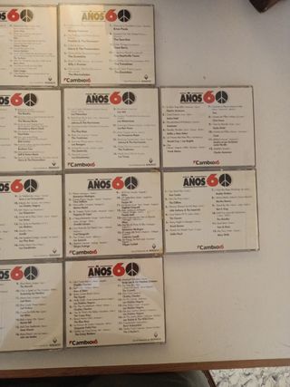 CDs Colección Años 60 Cambio16