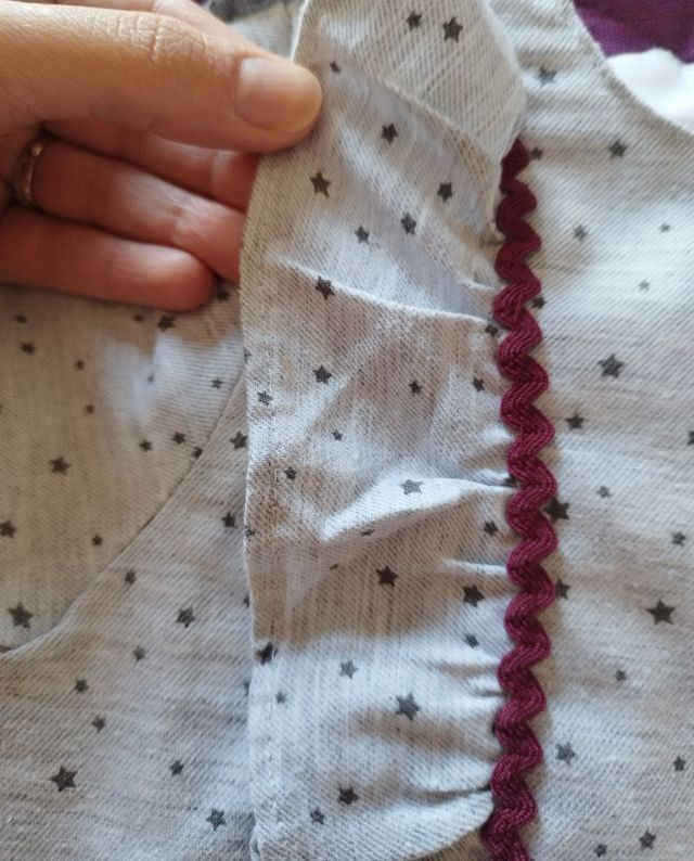 Vestido con volantes niña 4 años