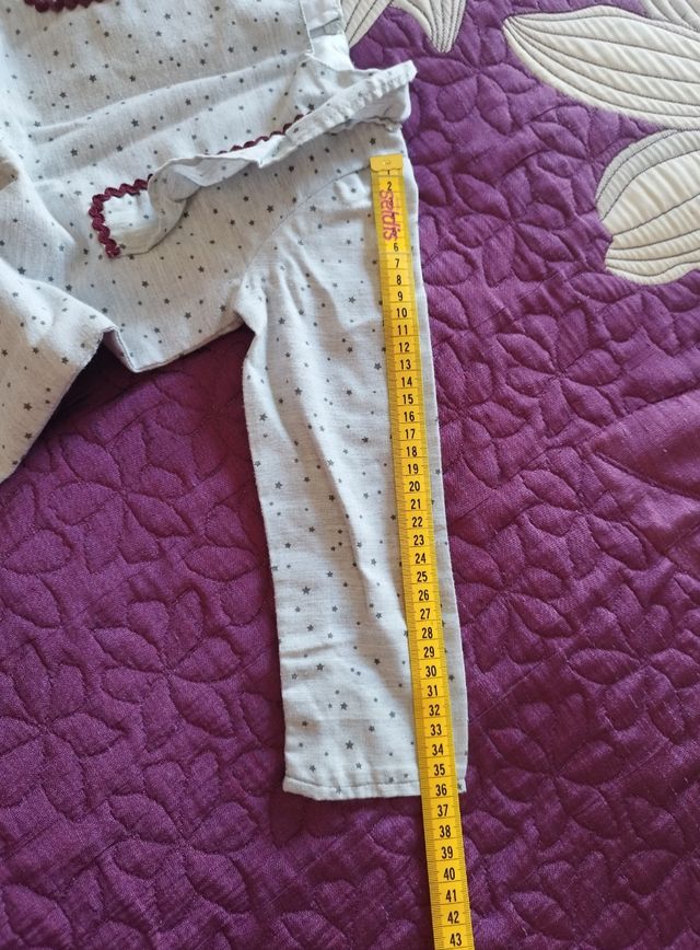 Vestido con volantes niña 4 años