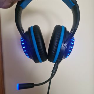 Auriculares Gaming MASACEGON H-11 LED Azul
