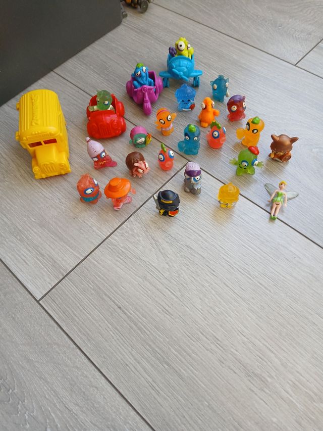 Figuras de goma variadas