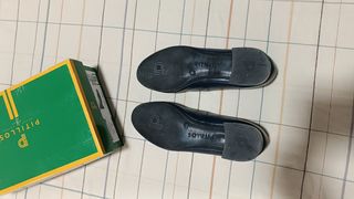 Zapatos Pitillos Piel Azul Talla 39
