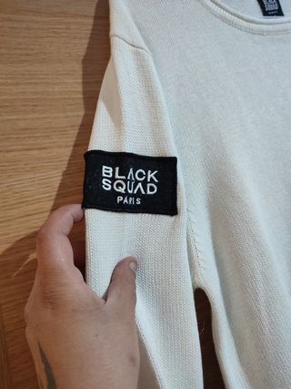 Jersey Black Squad Paris Blanco