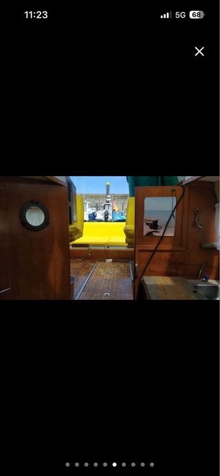 Barco a motor 7,4m ocasión Asturias