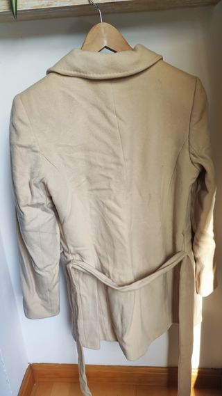Abrigo mujer Cachemira Beige