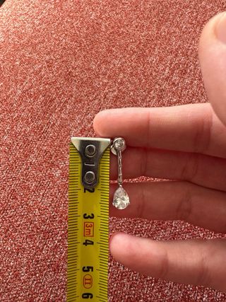 Anillo y pendientes de plata con circonita