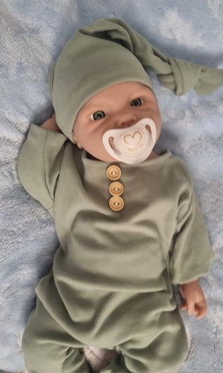 Muñeco Reborn Silicona Blanda Niño