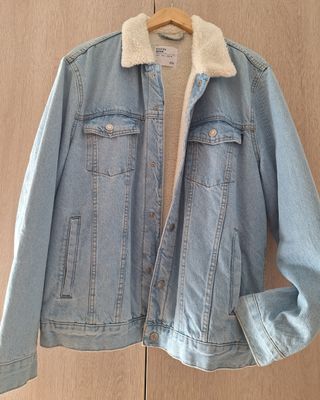 Cazadora vaquera Bershka Hombre