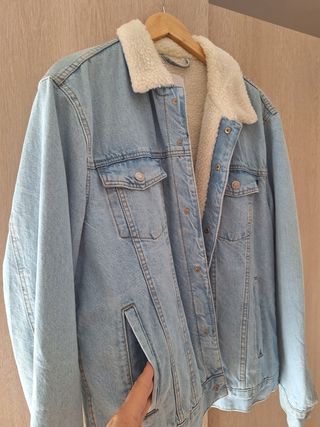 Cazadora vaquera Bershka Hombre