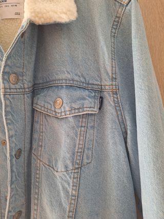 Cazadora vaquera Bershka Hombre