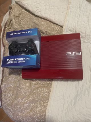 Consola Playstation 3 Roja + Mando