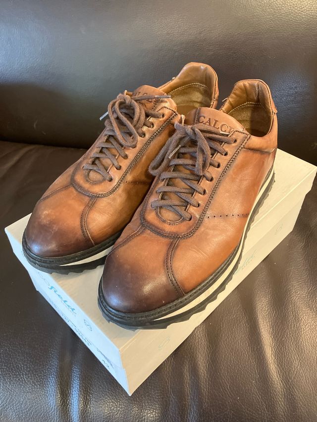 Zapatos de vestir marrones para hombre