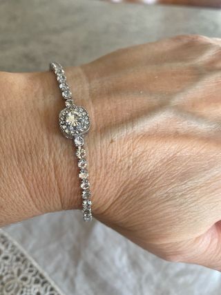 Braccialetto donna con strass