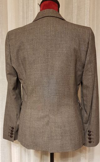 Traje de lana gris Roberto Verino