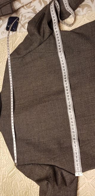 Traje de lana gris Roberto Verino