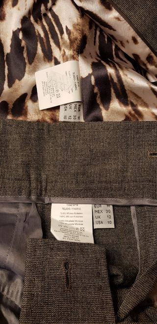 Traje de lana gris Roberto Verino