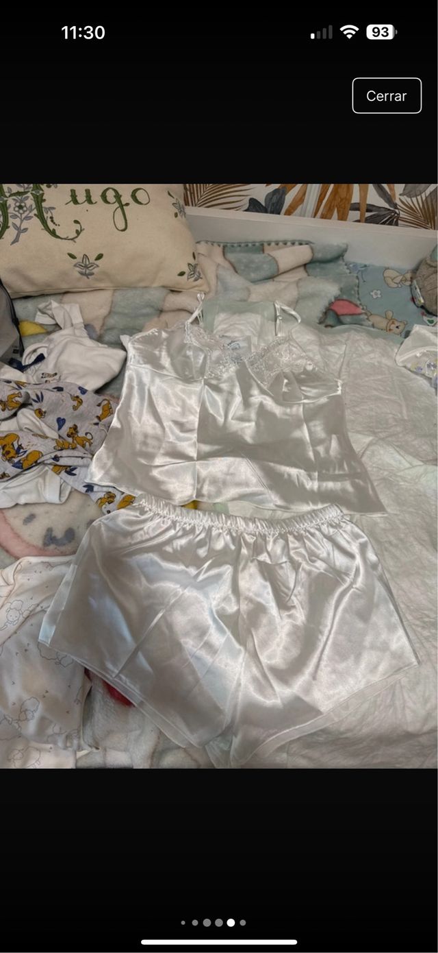 pack pijama novia lencero 