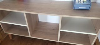 Mobili per scaffali in legno e plastica