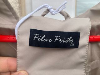 Gabardina Beige Mujer T46 Nueva con Etiqueta. 