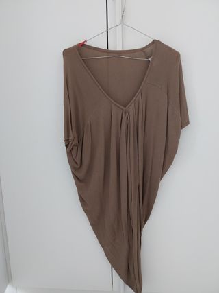 Sopracamicia marrone taglia unica