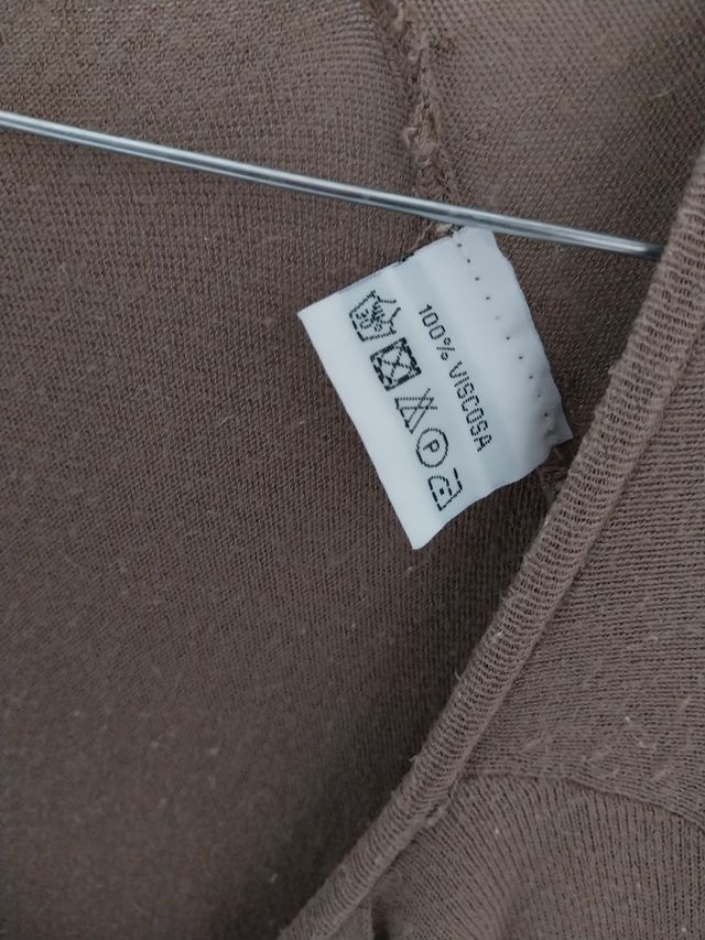 Sopracamicia marrone taglia unica