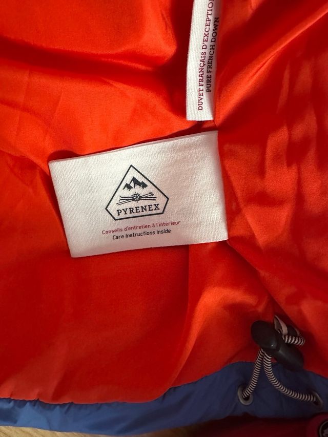 Plumífero Pyrenex Talla 8 Azul