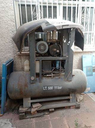 Compresor de aire industrial