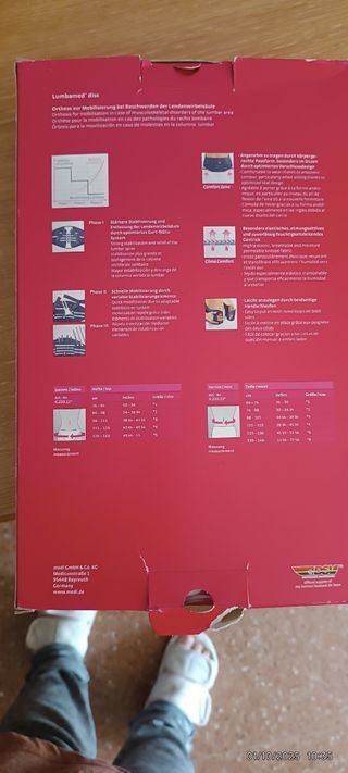 Faja Lumbar Medi Lumbamed Disc