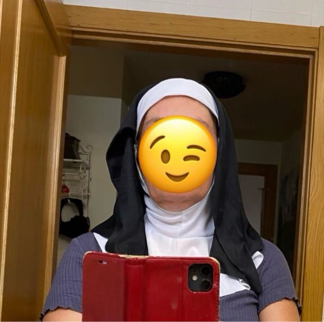 Disfraz Monja Mujer Talla M Dys Mad