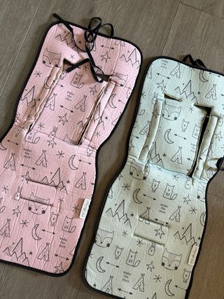2 Fundas para Silla de Bebé/Cochecito