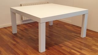 Mesa Cuadrada Alto Brillo 150×150 · Diseño Moderno