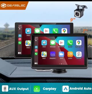 GPS Carplay 9 Waze Google Maps y multimedia 2026