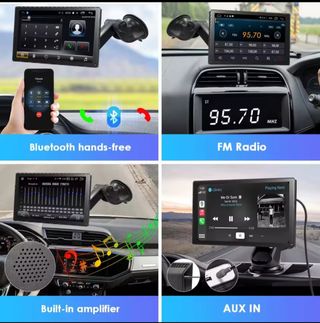 GPS Carplay 9 Waze Google Maps y multimedia 2026
