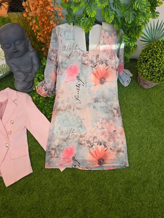 Conjunto Vestido y Americana Mujer