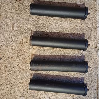 Patas para somier metálicas negras