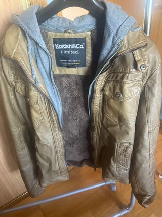 Chaqueta caballero Koröshi&Co. piel marrón