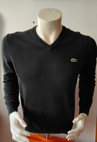 Jersey Lacoste Live Negro Talla M