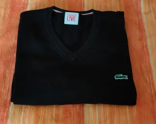 Jersey Lacoste Live Negro Talla M