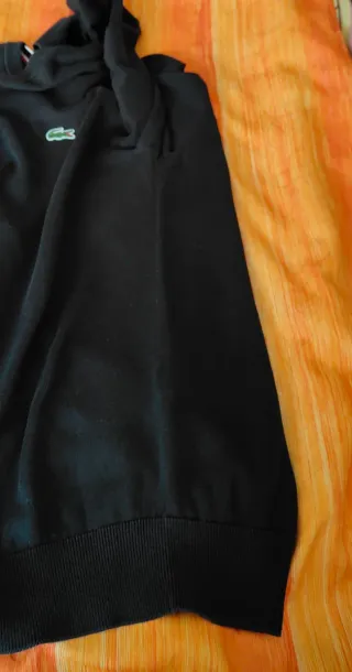 Jersey Lacoste Live Negro Talla M