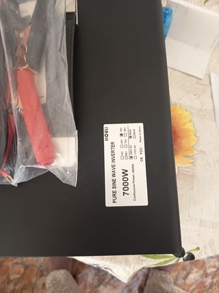 Inversor Coche Onda Pura 7000W convertidor