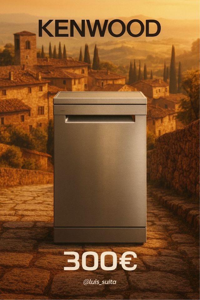 lavavajillas Kenwood AA inox 12 cub