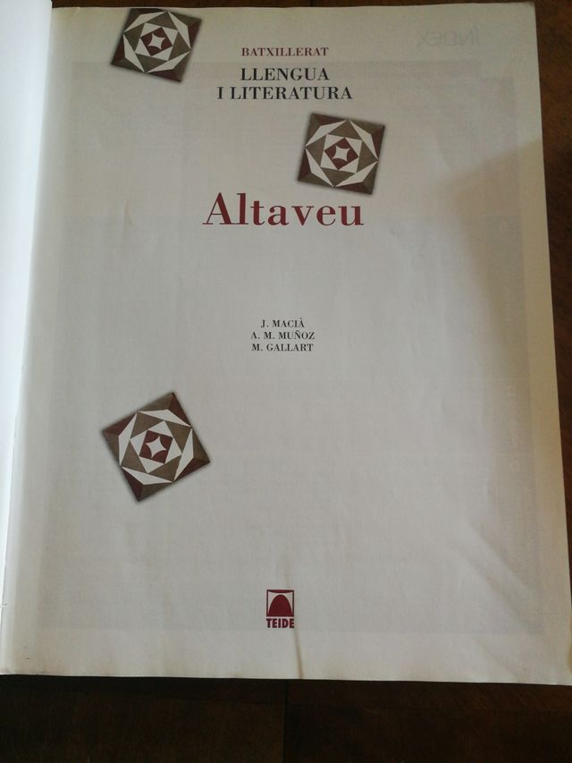 Altaveu 2. Llengua catalana i literatura.