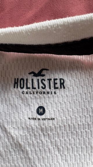 Jersey Hollister Degradado Azul Blanco
