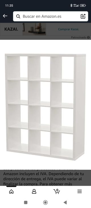 Estantería Blanca