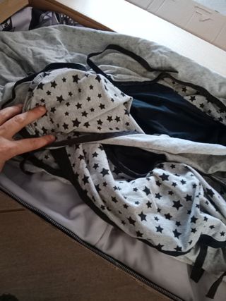 Funda para capazo gris