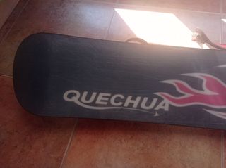 Tabla Snowboard con Fijaciones